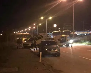 Giresunda dur ihtarına uymayan otomobil polislere çarptı: 1 polis şehit