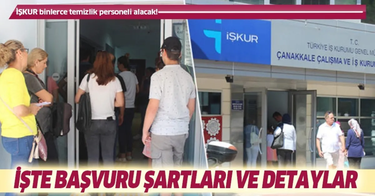 Iskur Binlerce Temizlik Personeli Alacak Iste 29 Ekim Iskur Ilanlari Takvim