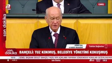 Devlet Bahçeli: İBB’de korkunç bir rüşvet ağı kurulmuş