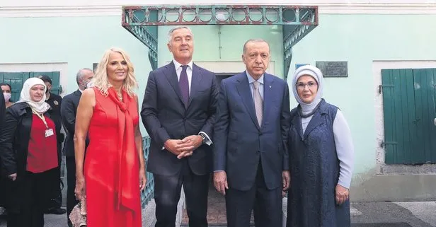 Başkan Recep Tayyip Erdoğan Karadağ’ı ziyaret etti! Önemli mesajlar verdi