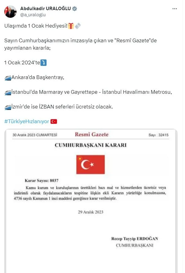 baskan-erdogan-imzayi-atti-o-seferler-1-ocakta-ucretsiz-olacak-1703921766524.jpg Başkan Erdoğan imzayı attı! O seferler 1 Ocak'ta ücretsiz olacak-2