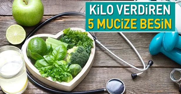 Kilo verdiren 5 mucize besin