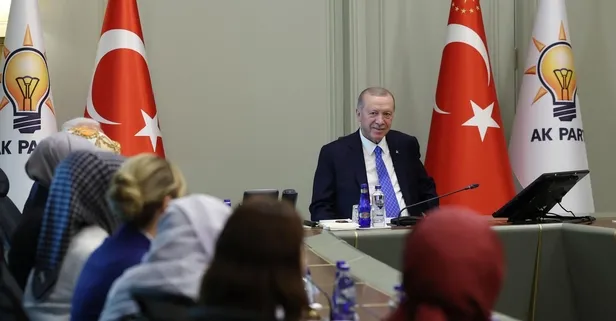 Başkan Erdoğan AK Parti'li kadın belediye başkanlarını kabul etti