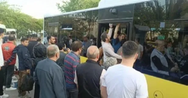 CHP'li İBB 16 milyon İstanbulluyu kaderine terk etti! Özel halk otobüsleri kontak kapadı vatandaş mağdur oldu