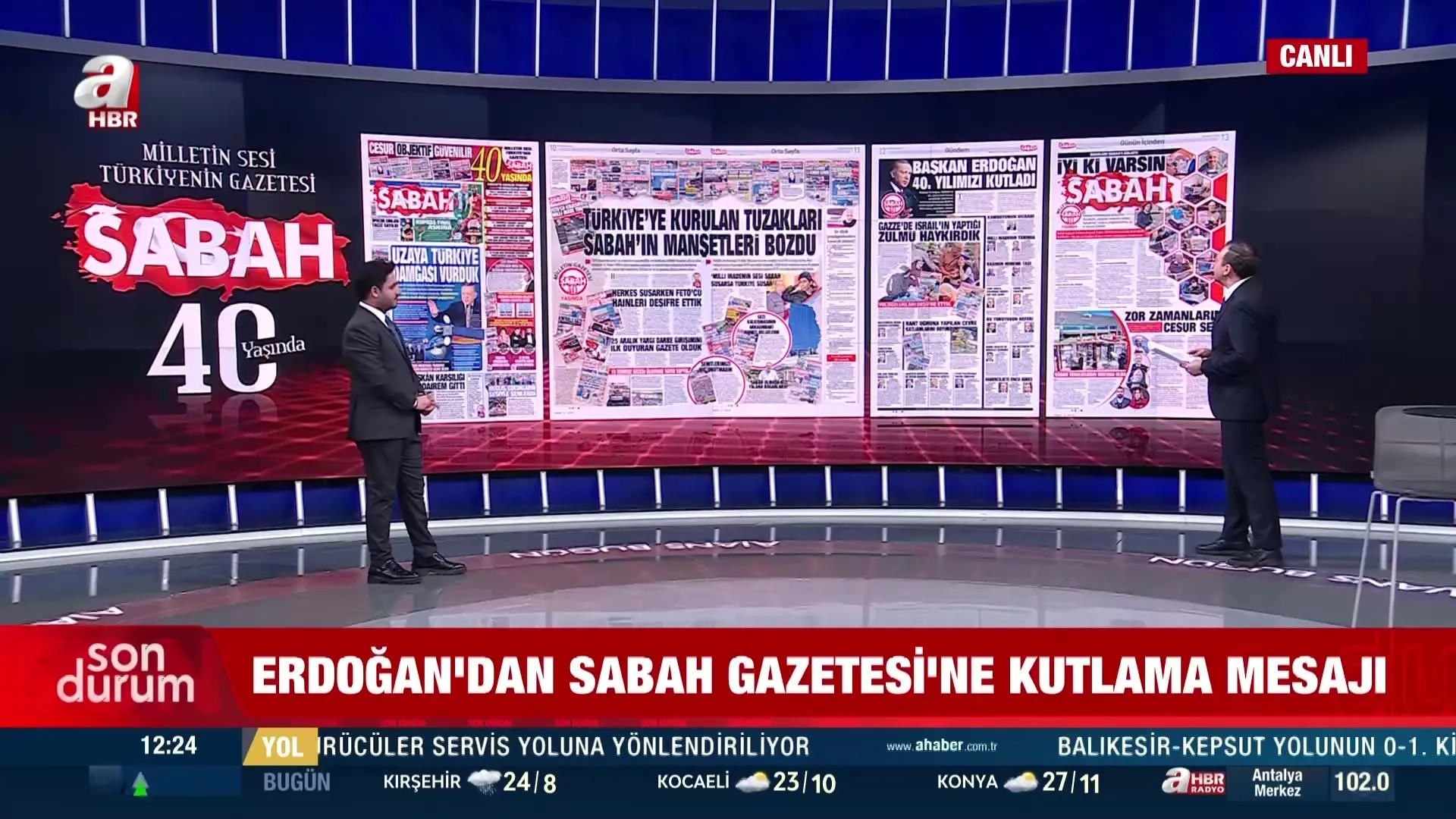 SABAH 40. yaşında zalimin hainin karşısında