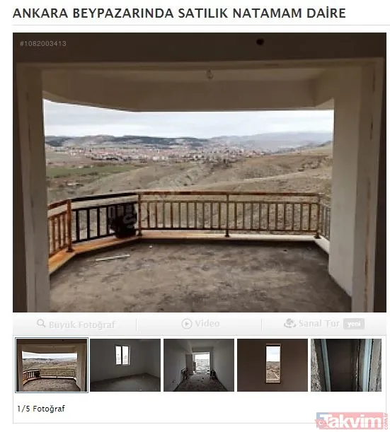 200, 312, 385 BİN TL'ye 120 ay vadeli ev alın! 11.500 TL peşinatla Ankara'da 238 m2 daire! Müstakil, bahçeli, geniş satılık ev arayanlara... - 7