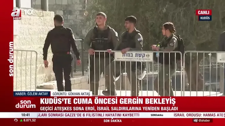 Kudüs’te Cuma öncesi gergin bekleyiş!