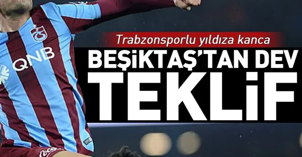 Beşiktaş Trabzonsporlu Okay Yokuşlu’ya kancayı taktı