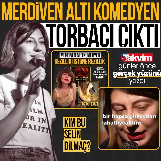 Takvim günler önce gerçek yüzünü yazdı! Merdiven altı komedyen torbacı çıktı... Allaha şirk koşup bölücülük yapan Selin Dilmaç tutuklandı