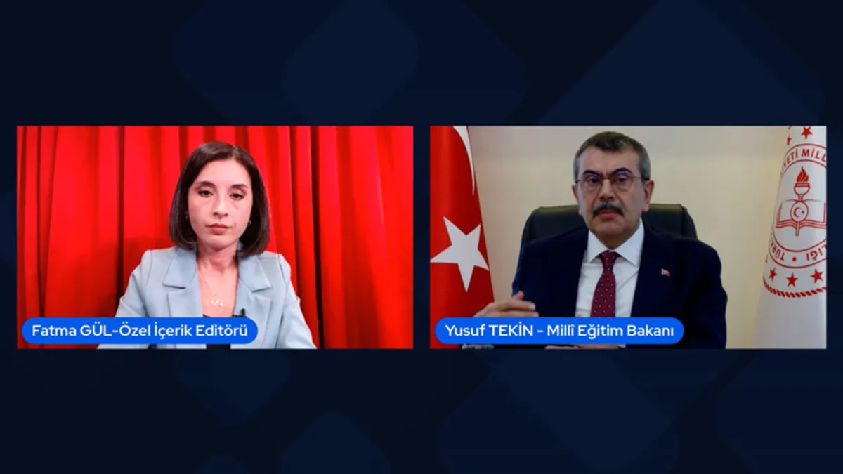 Muhalefetin eğitim sistemini hedef almasına Milli Eğitim Bakanı Yusuf Tekin'den tepki: Çocukların gelecekleriyle oynuyorlar | CHP yandaşı gazeteci Deniz Zeyrek’e tepki: Hukuki süreç başlatıldı