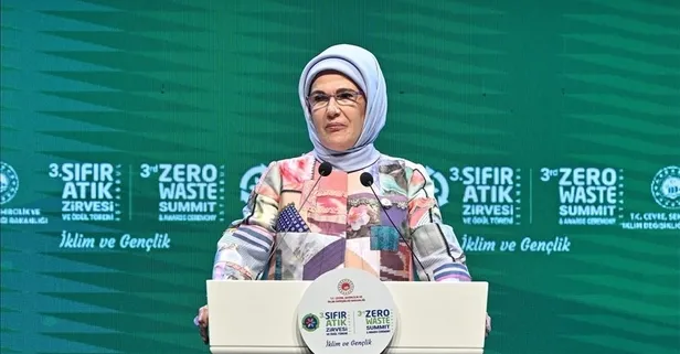 Emine Erdoğan'dan 'Sıfır Atık Forumu' paylaşımı: Türkiye'nin Sıfır Atık kararlılığını dünyaya taşıyacak!