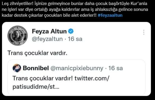 Çocukları LGBTİ'ye alet eden CHP yandaşı avukat Feyza Altun'a sert tepki: İstismarcı yaklaşımlar çocuklardan uzak dursun-7