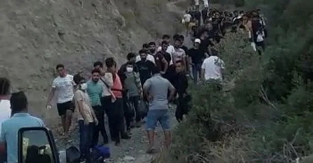Muğla Datça’da 72 kaçak göçmen yakalandı