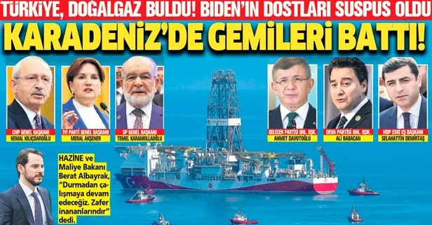 Karadeniz’de gemileri battı! Türkiye doğalgaz buldu, Biden’ın dostları suspus oldu...