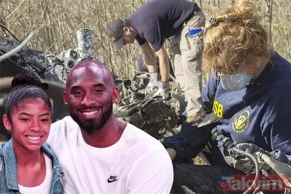 Kobe Bryant ve kızının öldüğü helikopter kazasının enkaz görüntülerinde dikkat çeken detay!