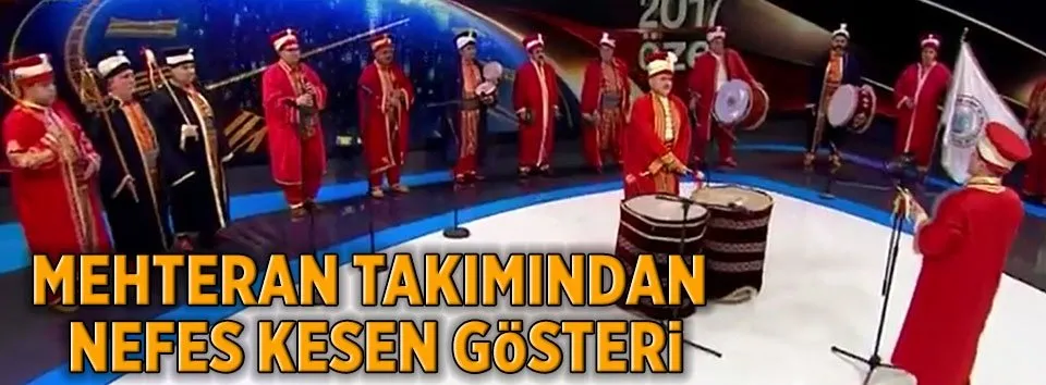 Mehteran takımından nefes kesen gösteri