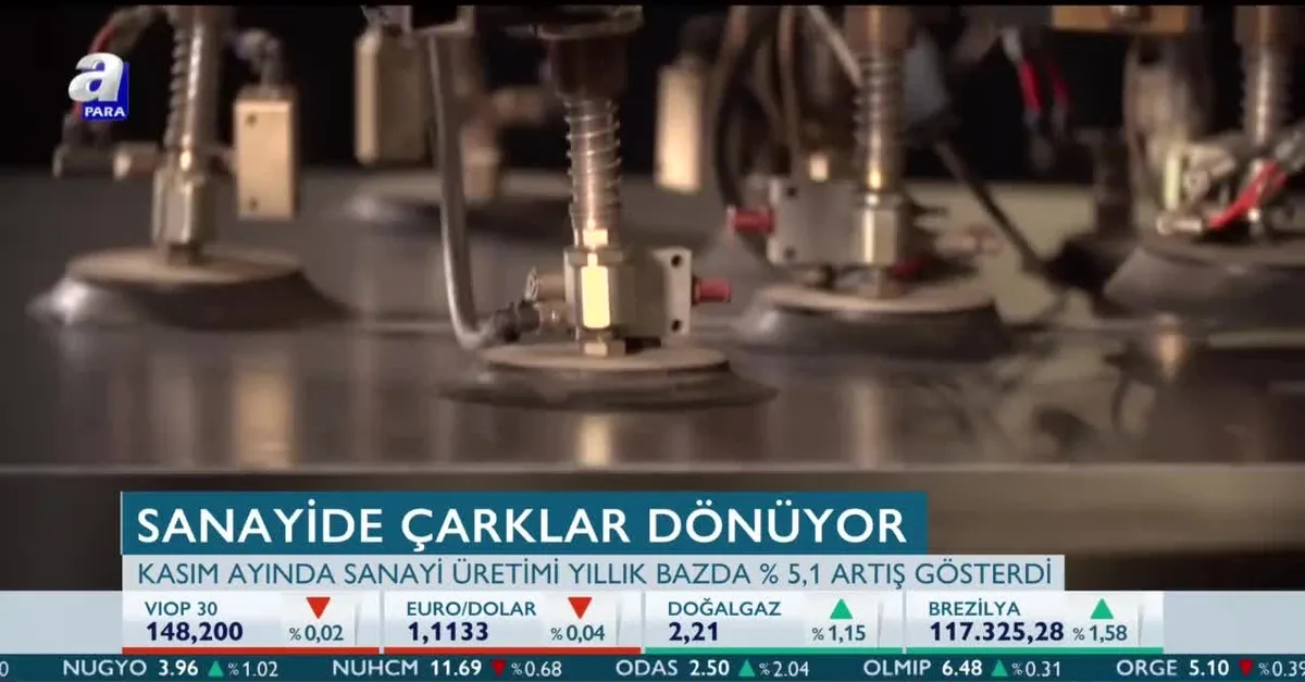 Sanayi üretimi açıklandı