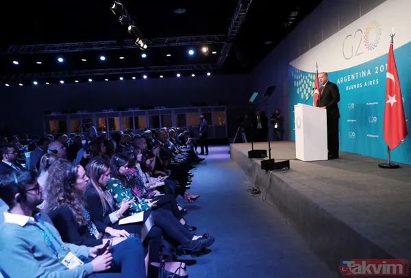 G-20 Zirvesi Kapsamında Arjantin'de Bulunan Cumhurbaşkanı Recep Tayyip Erdoğan, Basın Toplantısı Düzenledi. Haberin Videosu İçin Tıklayınız