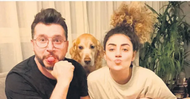 Dilan Çıtak Tatlıses ile Levent Dörter'den gülümseten poz