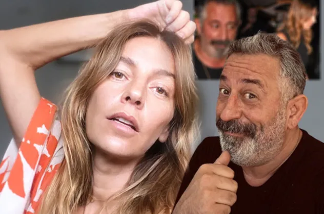 Cem Yılmaz ile sevgilisi Seda Akman'dan aşkın ilk karesi! Kaçamak aşıklar gecelerde takvim.com.tr objektiflerine işte böyle yakalandılar