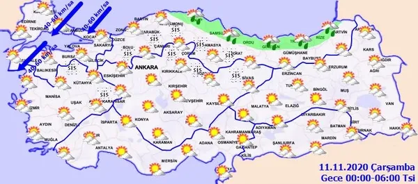 HAVA DURUMU | Meteorolojiden İstanbul için sağanak uyarısı | 10 Kasım hava nasıl olacak?-5