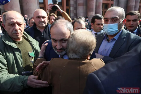 SON DAKİKA! Ermenistan'da darbe girişimi! Paşinyan sokağa indi! Son dakika fotoğrafları - 29