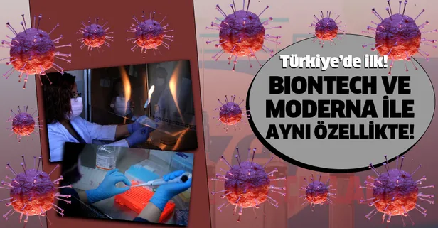 Türkiye'de ilk! Bu aşı BioNTech ve Moderna ile aynı özellikte