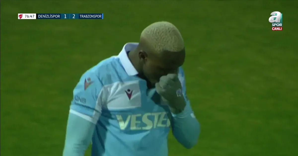 Denizlispor 1-2 Trabzonspor (Jean Evrard Kouassi) | GOLÜ İZLE A SPOR