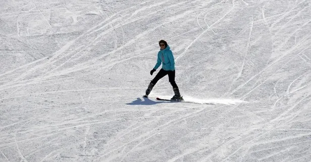 Bingöl’de Hesarek kayak merkezine yoğun ilgi