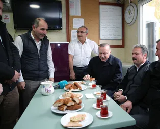 Başkan Erdoğandan taksicilere sürpriz ziyaret