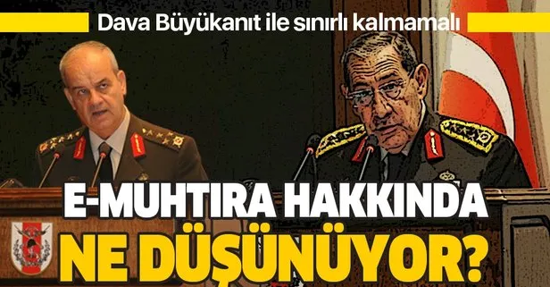 İlker Başbuğ e-muhtıra hakkında ne düşünüyor?