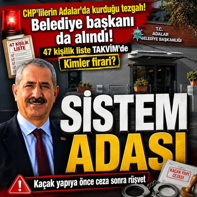 CHPli Adalar Belediyesine yolsuzluk operasyonu: Ali Ercan Akpolat gözaltında! Liste 47 şüpheli var