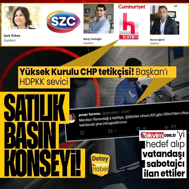 CHP yandaşı Basın Konseyi İBB sözcülüğüne soyundu! Skandal kınama kararı: Takvim.com.tryi hedef alıp vatandaşı sabotajcı ilan ettiler
