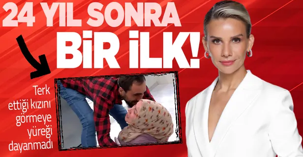 Esra Erol 6 yaşında annesi tarafından terk edilen Burcu’yu bulmuştu! 24 yıl önce parkta bıraktığı kızını görmeye yüreği dayanmadı