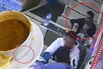 Müşteriden mide bulandıran hareket! İçtiği çorbanın ücretini ödememek için bakın ne yaptı