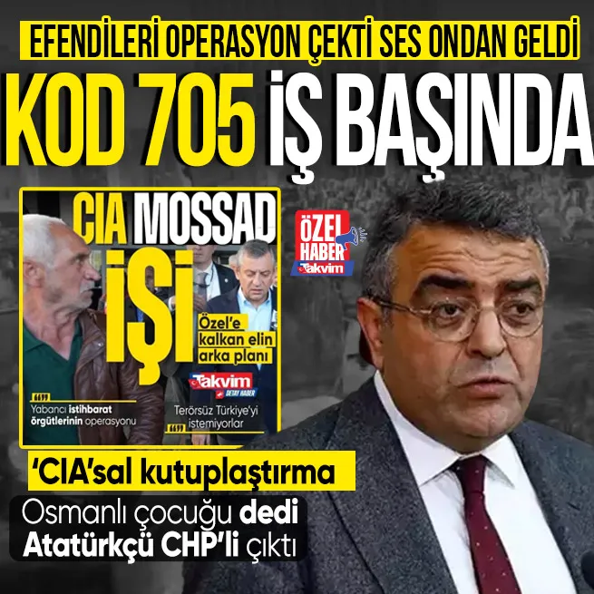 Özel’e saldırı sonrası ’CIA Kod 705 Sezgin’ iş başında! Efendileri operasyon çekti, ses ondan geldi: Osmanlı çocuğu dediler CHP’li çıktı
