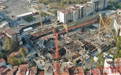 AKM’nin sahnesi göründü! Atatürk Kültür Merkezi’ndeki son durum drone ile havadan görüntülendi