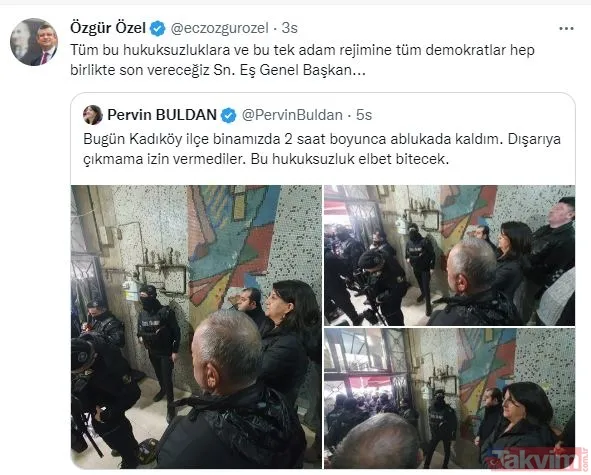İttifak ortağı HDPKK'nın provokasyonuna sahip çıkan CHP'li Özgür Özel kendi seçmenini çileden çıkardı: Atatürk'ün partisini terk edin - 7