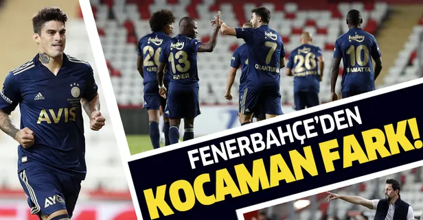 Fenerbahçe futbolu ile rakiplerini ikiye katlıyor!