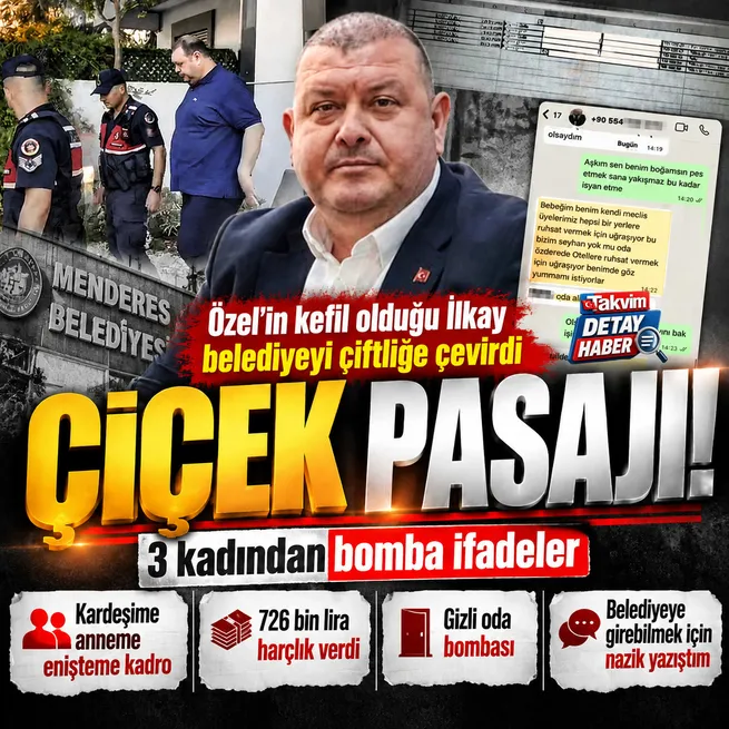 İlkay Çiçek skandalında gizli oda detayı! 3 kadından şok ifadeler... Sevgililerini ve yakınlarını belediyede işe soktu!