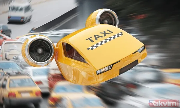 Uçan taksiler gerçek mi oluyor? Film sahnesinden gerçekliğe... - 2