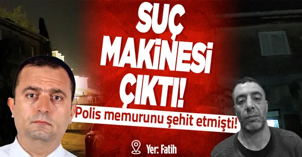 Fatih'te polis memuru Zafer Mat'ı şehit eden şüpheli suç makinesi çıktı!-1