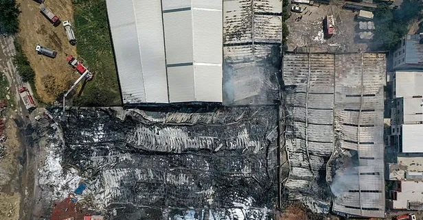 Bursa'daki fabrika yangını söndürüldü!