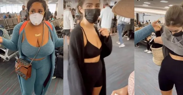 Olivia Culpo ’uygunsuz kıyafet’ nedeniyle uçamadı