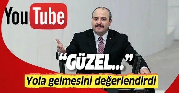 Sanayi ve Teknoloji Bakanı Mustafa Varank, YouTube’un Türkiye’de temsilcilik açma kararını yorumladı: Düzenlemenin güzel neticelerini görüyoruz