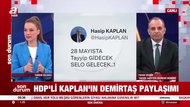 HDP'li Hasip Kaplan'dan '28 Mayıs' tehdidi!
