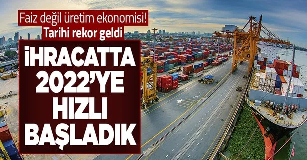 Son dakika: Ticaret Bakanı Mehmet Muş açıkladı: Ocak ayı ihracatında rekor