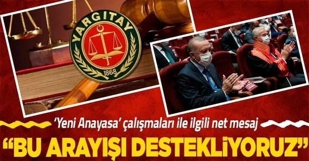 Son dakika: Yargıtay Başkanı Mehmet Akarca'dan 'yeni anayasa' açıklaması
