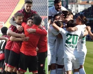 Gençlerbirliği ve Denizlispor Süper Lige çıktı