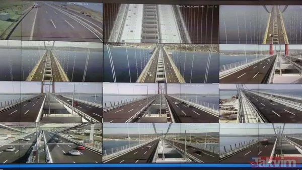 Akıllı sistem, yapay zeka! 1915 Çanakkale Köprüsü 7/24 izleniyor! 'Her şey kontrol altında' - 6